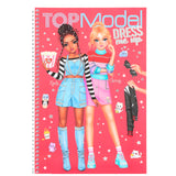 This fabulous sticker book is ideal for aspiring artists and fashion designers. This book comes with 7 pages of stickers to dress and accessorize the 24 pages of Top Model figures who are just waiting to be styled by you.