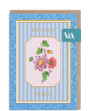 Flower on a vine - V&A Birthday card