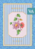 Flower on a vine - V&A Birthday card