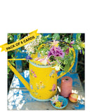 Watering can - Pack of 6 notelets