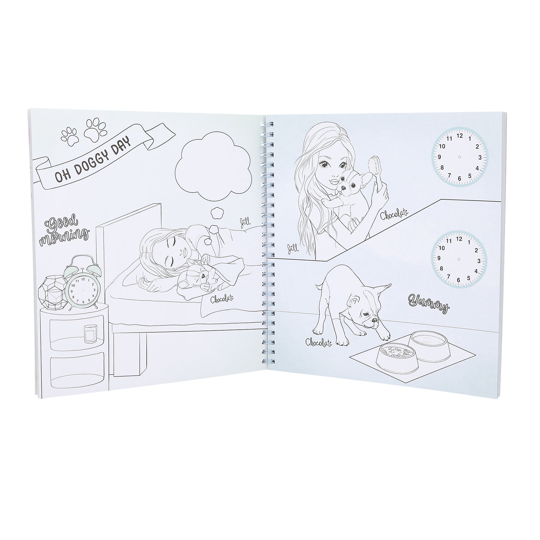 Create Your Doggy Colouring Book - Top Model by Depesche