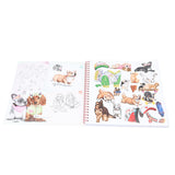 Create Your Doggy Colouring Book - Top Model by Depesche