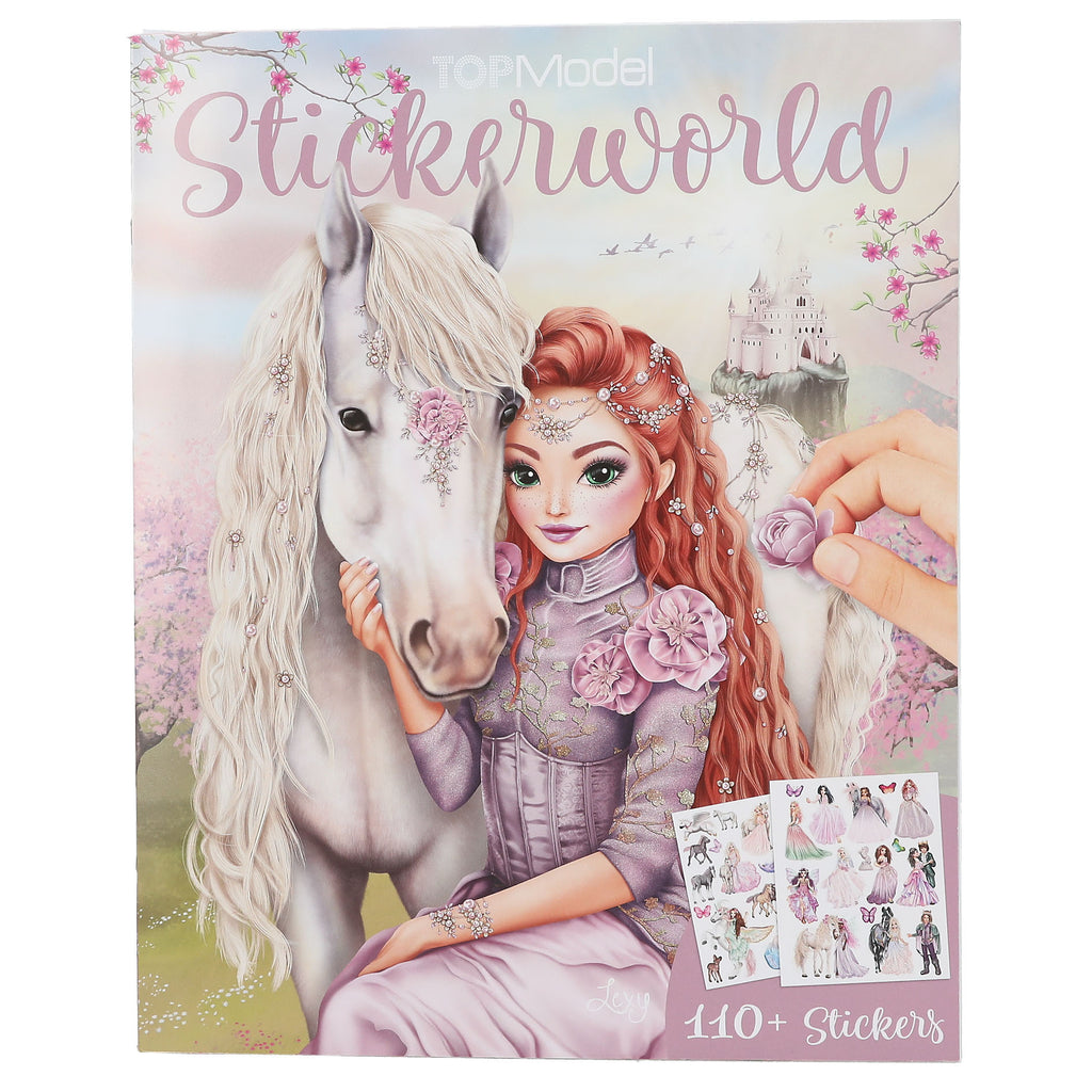 Viva Violet Sticker Book - Top Model by Depesche