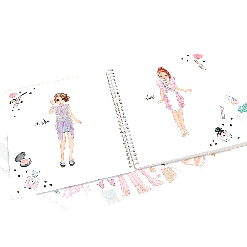 Create Your Glam Look Activity Book - Top Model by Depesche