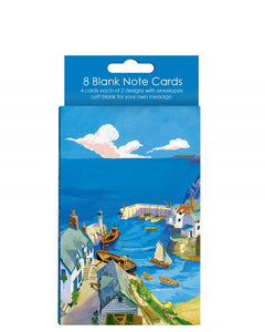 Coastal scenes - Pack of 8 notelets