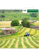 Harvesting in Wensleydale - BBC Countryfile greetings card