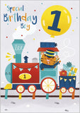 Special birthday boy - 1st birthday card