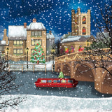 Christmas Canal - Pack of 8 charity Christmas cards