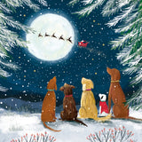 Christmas Eve Sleigh Ride - Pack of 8 charity Christmas cards