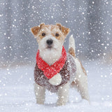 Jack Russell in Snow - Pack of 8 charity Christmas cards