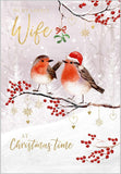 Lovely Wife Christmas card