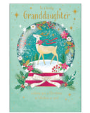 Lovely Granddaughter Christmas card