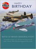 Battle of Britain Memorial Flight - Airfix Birthday card