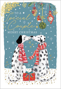 Special Couple Christmas card