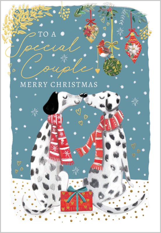Special Couple Christmas card