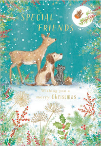 Special Friends Christmas card