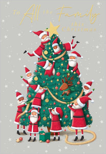 To All the Family Christmas card