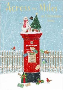 Across the Miles Christmas card