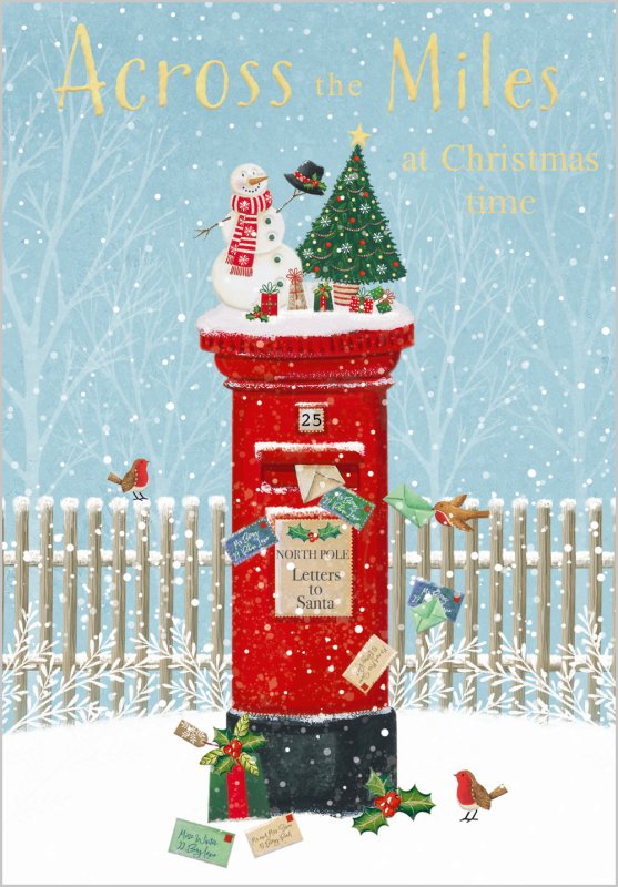 Across the Miles Christmas card