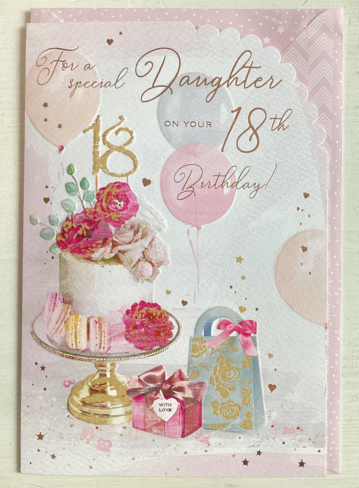 Special Daughter on your 18th Birthday - 18th Birthday Card