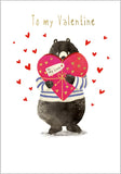 Chocolate-box heart - Valentine's Day card