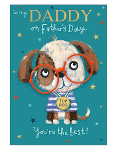 Daddy - Father's Day card