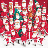 Fun Santas - Box of 27 Christmas cards