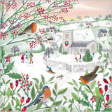 Christmas village - Pack of 7 charity Christmas cards