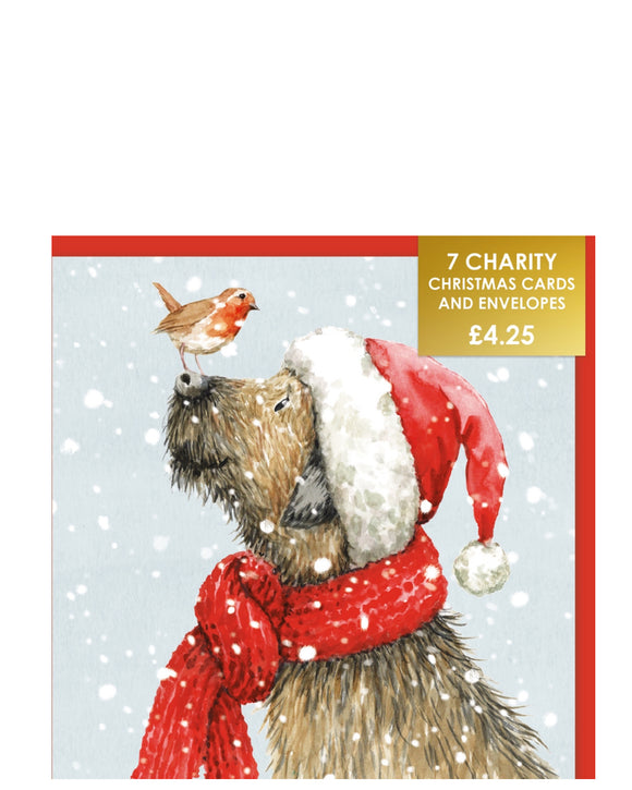 Festive Friends - Pack of 7 charity Christmas cards