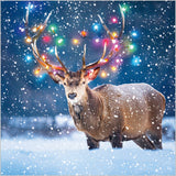 Festive stag - Pack of 7 charity Christmas cards