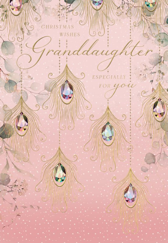 Granddaughter Christmas card