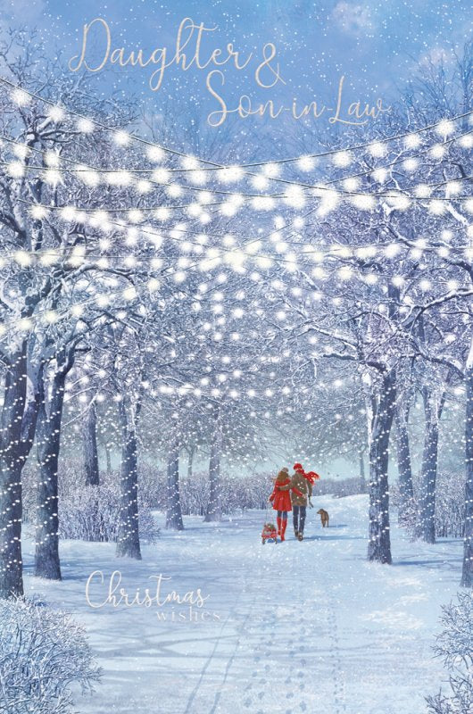 Daughter and Son-in-Law Christmas card