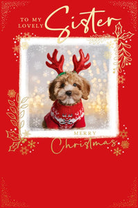 Sister Christmas card