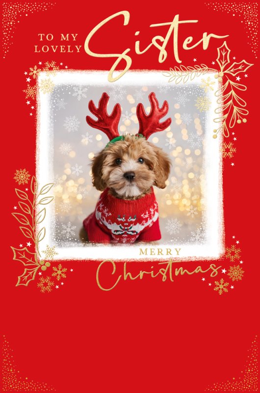 Sister Christmas card