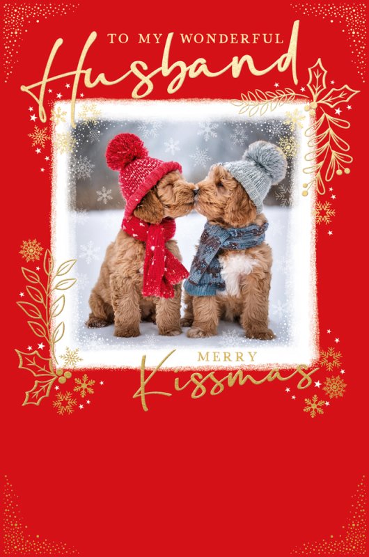 Husband Christmas card