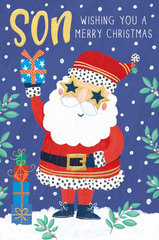 Son Christmas card