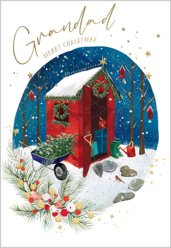 Grandad Christmas card