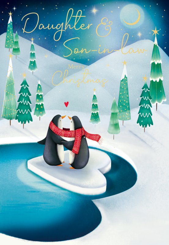 Daughter and Son-in-Law Christmas card