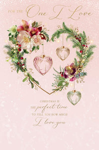 One I Love Christmas card
