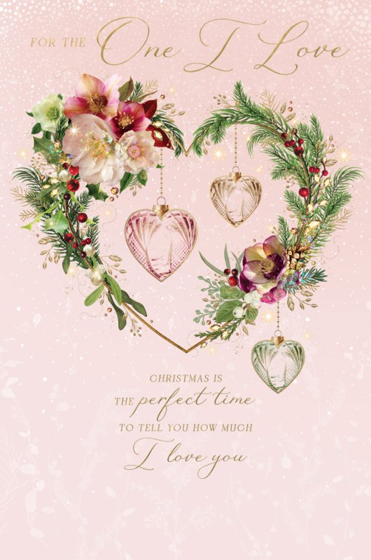 One I Love Christmas card