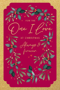 One I Love Christmas card
