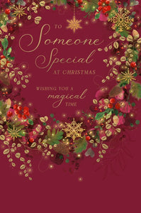 Someone Special Christmas card