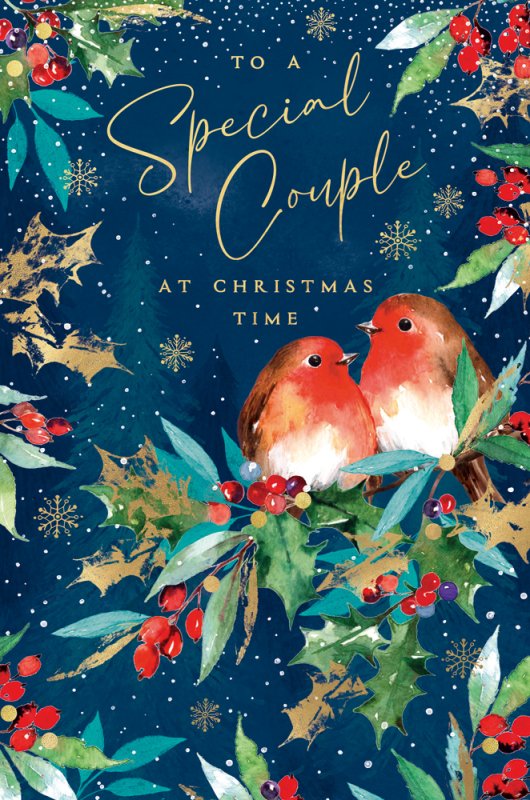 Special Couple Christmas card
