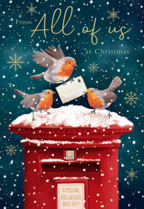 From All of Us Christmas card