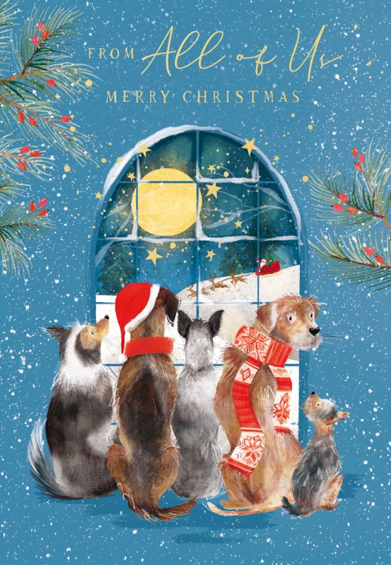 From All of Us Christmas card