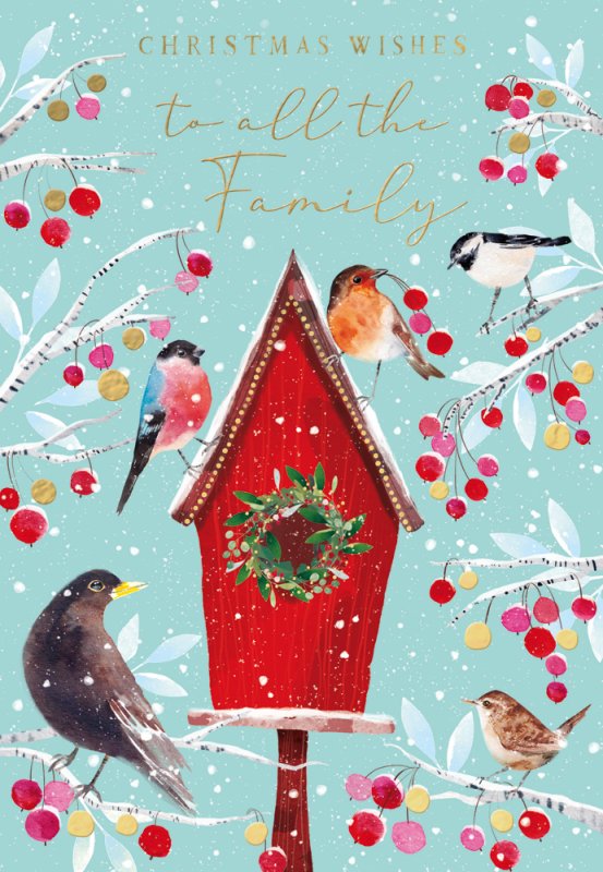 To All the Family Christmas card