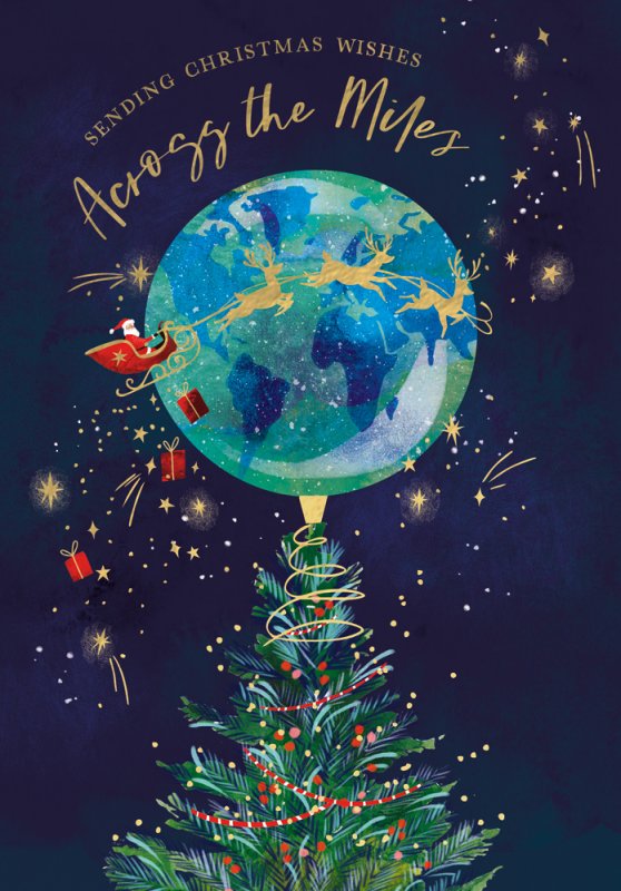 Across the Miles Christmas card