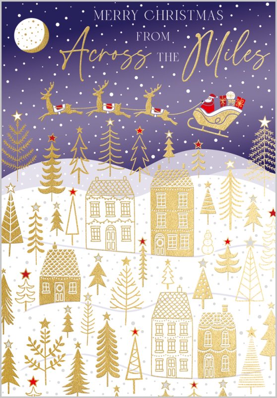 Across the Miles Christmas card
