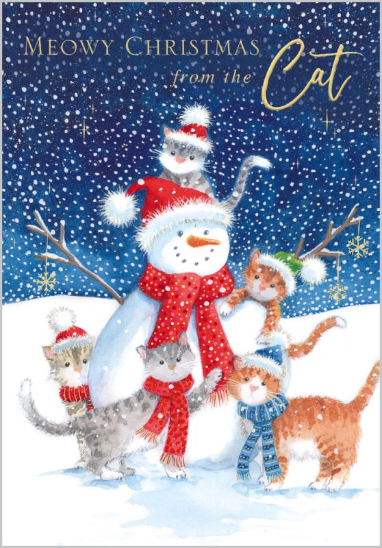 From the Cat Christmas card
