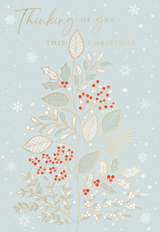 Thinking of You at Christmas card